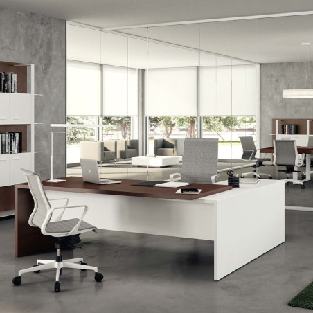 Q-45 L-Shaped Desk | NuTrend