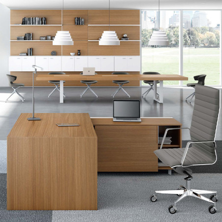 Q-45 L-Shaped Desk | NuTrend