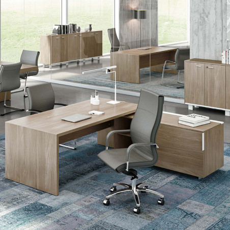 Q-45 L-Shaped Desk | NuTrend