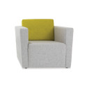 Wallflower Armchair - Flared Armrests & Custom Options | Nutrend