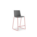 Horizon High Range Upholstered Sled-Base Chair | Nutrend