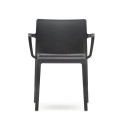 PD1 Volt 675 – Italian Single-Piece Poly Chair with Upholstered Seat
