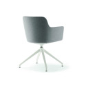 Q2 Capital Chair – Fully Upholstered with Chromed or Powder Coated Spider Base