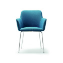 Q3 Capital Chair – Fully Upholstered with 4-Legged Base