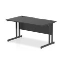 DY4 Instinct Black Series Desk - Stylish Desk with Cableports
