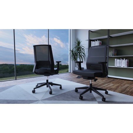 Q3 Omnia Chair - Customisable Mesh Back Office Chair