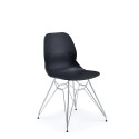 Entente C Chair - Polypropylene Shell with Chrome Frame