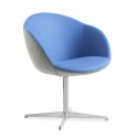 Josha Star Lounge Chair with Chrome 4-Star Base | Nutrend