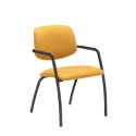 Clarum 4 Leg Chair - Lightweight & Durable for Café, Visitor & Breakout Areas