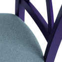PS Salerno Chair - Solid Beech Wood Frame, Customisable Colours