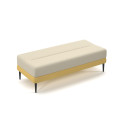 Coequal Ottoman | Modern Soft Seating with Tapered Legs | Nutrend