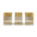 Coequal Modular Acoustic Range: Flexible & Stylish Reception Seating