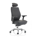 DY4 Tile Leather Chair – Comfort and Support for Your Workday