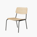Harbor Lounge Chair – Minimalist Steel Frame & Industrial Design