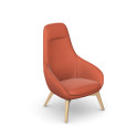 Tek Grosvenor Sofa Range – Sculpted Wooden Leg Chairs & Futurist Fabric | Nutrend