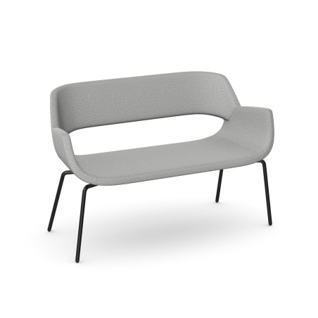 iD Pass Chair M - Stylish Two-Seater Lounge or Reception Chair | Nutrend