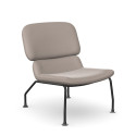 iD Quartz Chair M – Sleek Sled Base Chair with Metal Frame | Nutrend