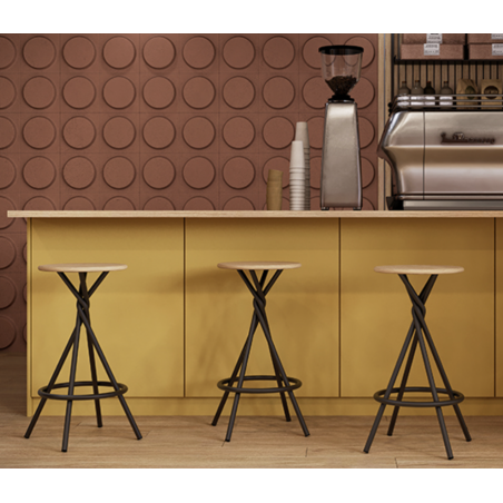 Twist Stool | Modern Seating with Striking Design