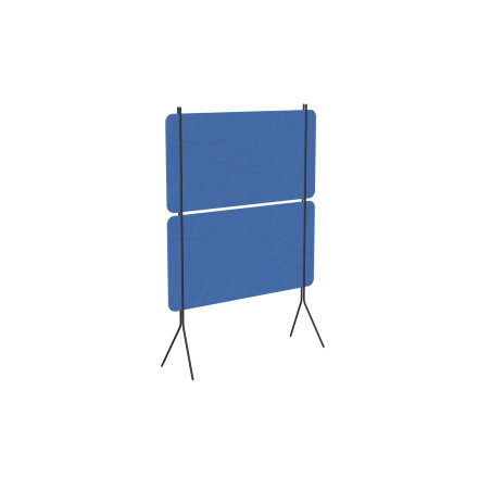 Acoustic Portable Partition Screen - Stylish Plain or Wave Design