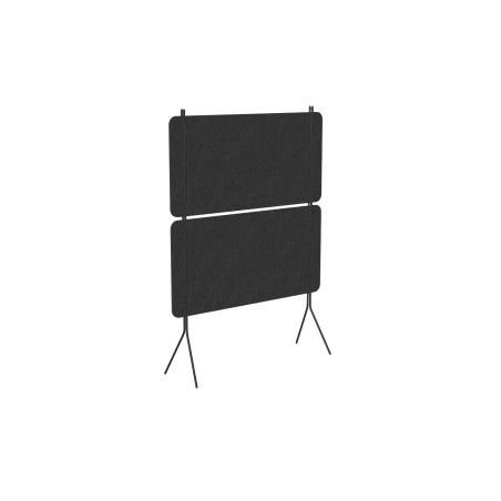 Acoustic Portable Partition Screen - Stylish Plain or Wave Design