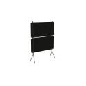 Acoustic Portable Partition Screen - Stylish Plain or Wave Design