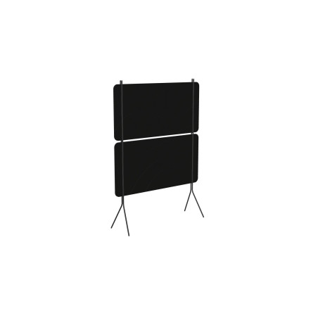 Acoustic Portable Partition Screen - Stylish Plain or Wave Design