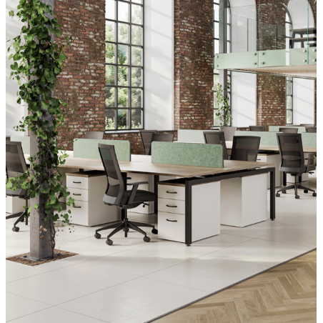 G5 Genoa Bench Desk Double | NuTrend