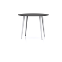 iD Six Circular Poseur Table - Tall Collaboration Table | Nutrend