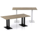 iD Match Rectangular Twin-Leg Table - Conference Table | Nutrend