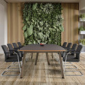D9 Closure Boat-Shaped Conference Table | NuTrend
