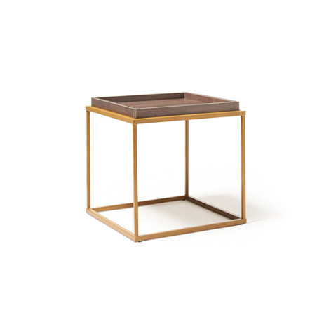 Da Romagna Coffee Table with Gold Square Frame | NuTrend