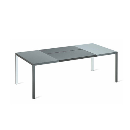DM Nero Rectangular Meeting Table Fixed Pad | NuTrend