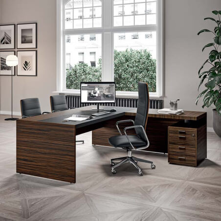Q9 Evo Executive Desk with Return | NuTrend