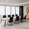 G5 Divine-S Boardroom Table - 25mm Top, Solid Steel Legs | Nutrend