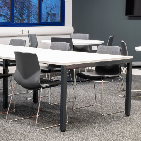 G5 Retro Boardroom Table - 25mm Top, Straight/Rectangular | Nutrend