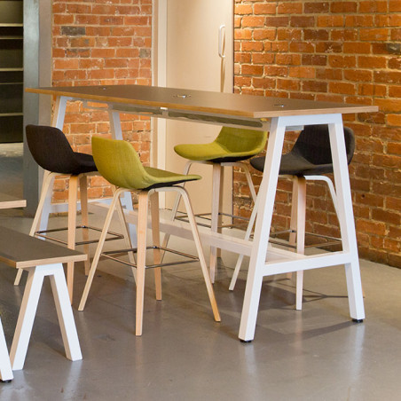 G5 Retro High Table | Modern Office Picnic Table