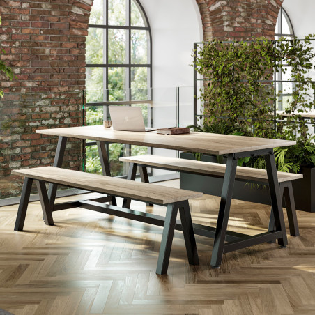 G5 Retro Table | Modern Office Picnic Table