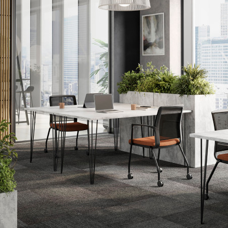 G5 Barrette Single Desk | Versatile Desk & Meeting Table