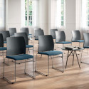 Q1 Cere Chair - Polypropylene Chair with Powder-Coated Base