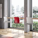 Q1 Cere Chair - Polypropylene Chair with Powder-Coated Base