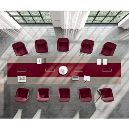Q10 Boardroom Table for Conference and Meeting Rooms | NuTrend