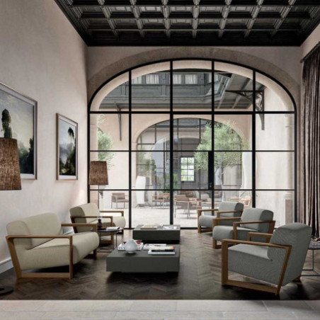 Q1 Arch Two Seater Sofa for Reception Areas | NuTrend