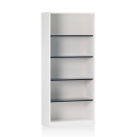 Sedus Grand Slam Bookcase - Customisable Bookcase with Black Steel Shelves