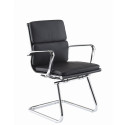 Pollidan Leather Cantilever Chair