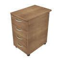 Dom Beam Desk High 4 Drawer Pedestal