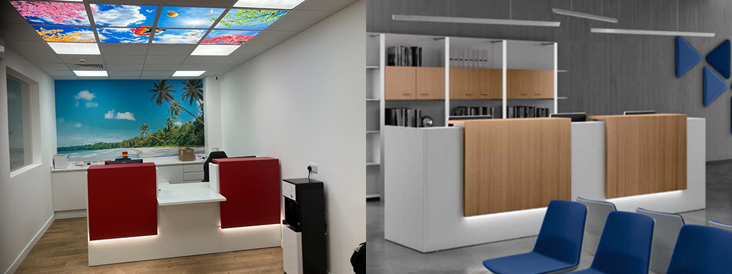 Reception Furniture For Private Dentist